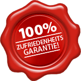 100% Zufriedenheits Garantie!